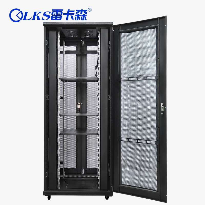 Шкаф K5-8042 шкаф для сервера 2м, ширина 800, глубина 1000, высота 2050, дверь сзади дверца двойного открывания, стойка кабинета, производитель Прямые продажи