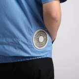 Охлаждающий летний тонкий хлопковый вентилятор для работы