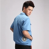 Охлаждающий летний тонкий хлопковый вентилятор для работы