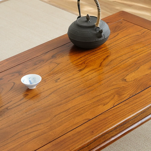 Японский стиль татамин стол с твердым деревом карликовой столовой платформы балкон -эр -окна Стол Стол Домохозяйство 炕 炕 日 日