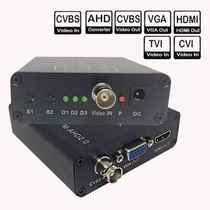 High Definition AHD TVI CVI CVBS to HDMI VGA CVBS Surveillance Video Converter