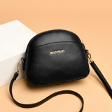 Кожаная небольшая сумка, сумка через плечо, сумка на одно плечо, в корейском стиле, из натуральной кожи