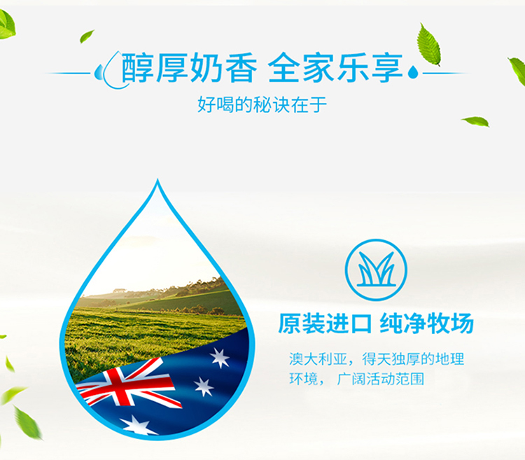 天猫超市 澳洲进口 德运 全脂牛奶 1L*10盒 图5