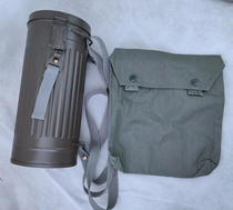 German M38 gas mask can metal can + gas bag can hold sundries export version