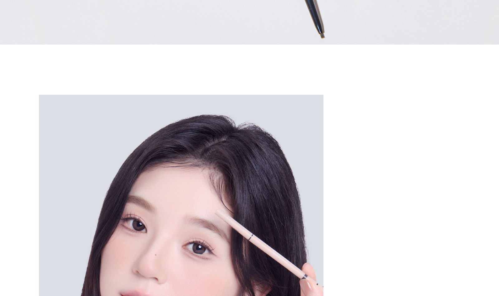 【中國直郵】 花洛莉亞Flortte 眉筆自然防水新手精細眉筆 #B2灰褐色