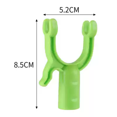 Plastic top hanger 16mm plastic clothing fork telescopic support clothing rod accessories clothing fork receiving rod picking rod fork