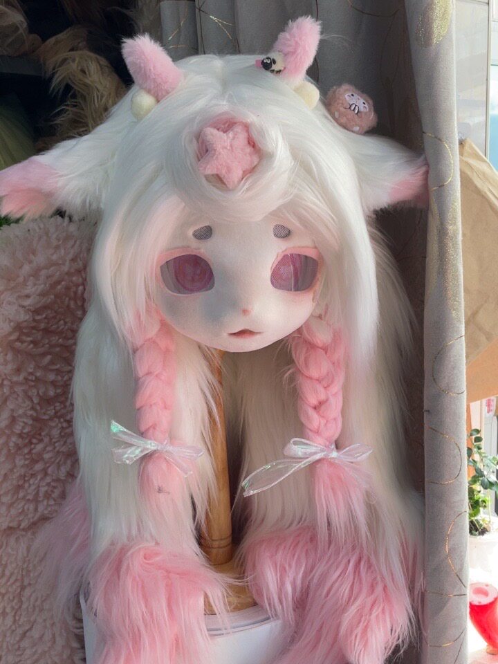 furry福瑞/兽装 k系兽头成品 可爱性格男女兽装少年拟兽全套 包邮现货掉落福瑞