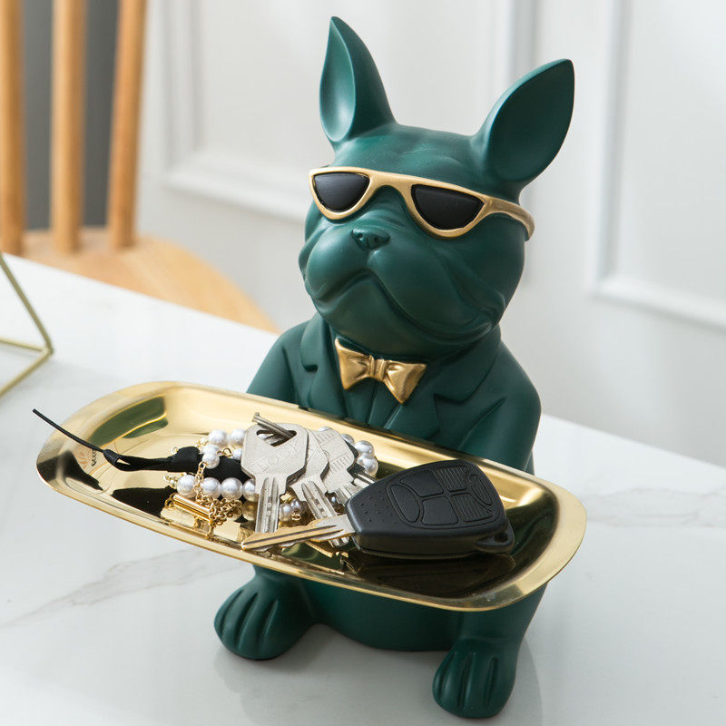 Creative snacks Candy Dried Fruit Tray Jewellery Containing key dishes Monkey dishes Trays Tea Table accessories Light extravagance