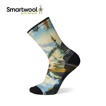 Smartwool hiking function lightweight pattern in tube socks outdoor merino wool socks sport socks men 1617