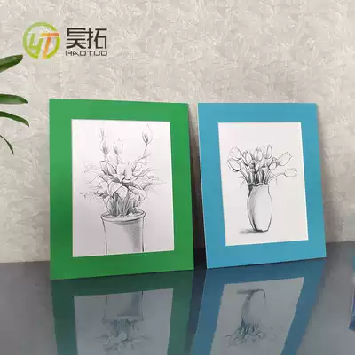 Haotuo 16-open color simple frame mounting 16k 8-open 4Ka3A4 frame mounting Children's certificate of honor