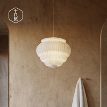 18 paper chandelier bedroom chandelier bar window chandelier personality creative lampshade personalized restaurant decoration lamp
