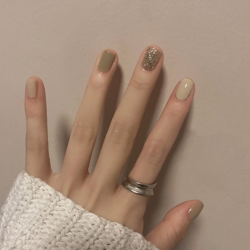 3 bottles of nail polish women's non-baking quick-drying long-lasting non-tearable 2022 new nude color popular show white