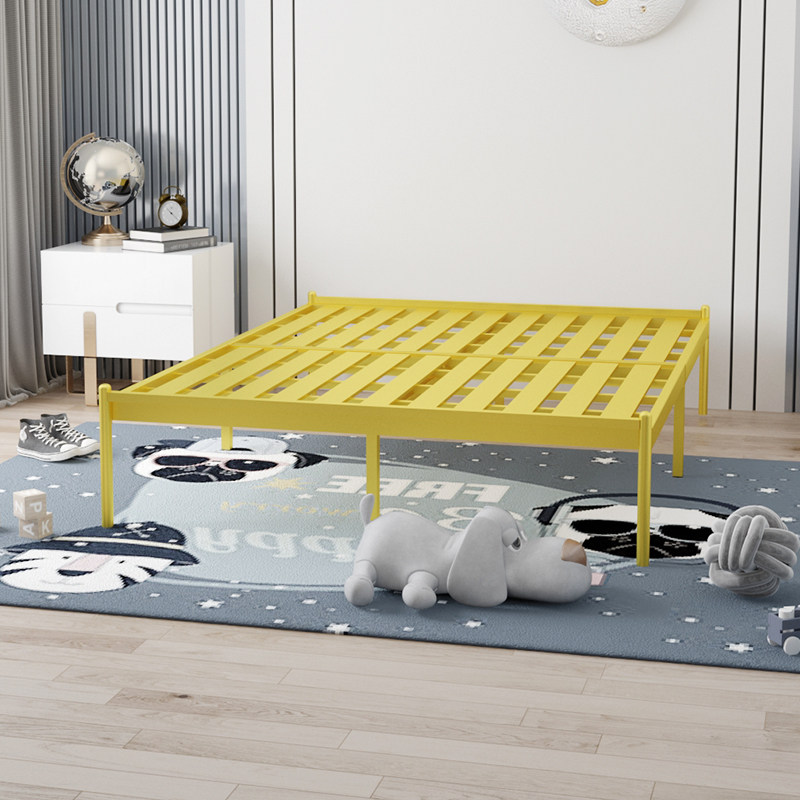 Clearance wrought iron bed creative Nordic light luxury ins net red bed simple princess home bedroom personality tatami