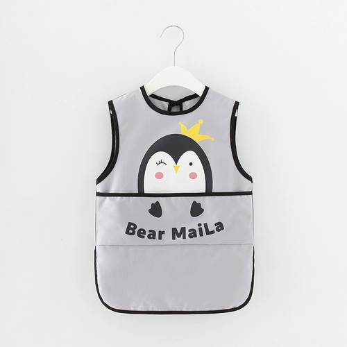 Детский тонкий нагрудник, водонепроницаемый слюнявчик для мальчиков, с карманом, анти-грязь