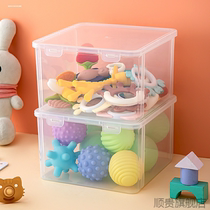 Baby teether storage box pacifier teething stick dustproof box baby portable