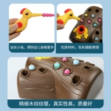 Детский интеллект открыт 𫔭 Две игрушки 0-1-летняя, включите удовольствие от женщин, детей, детей, образование в раннем детстве 2 птицы 3