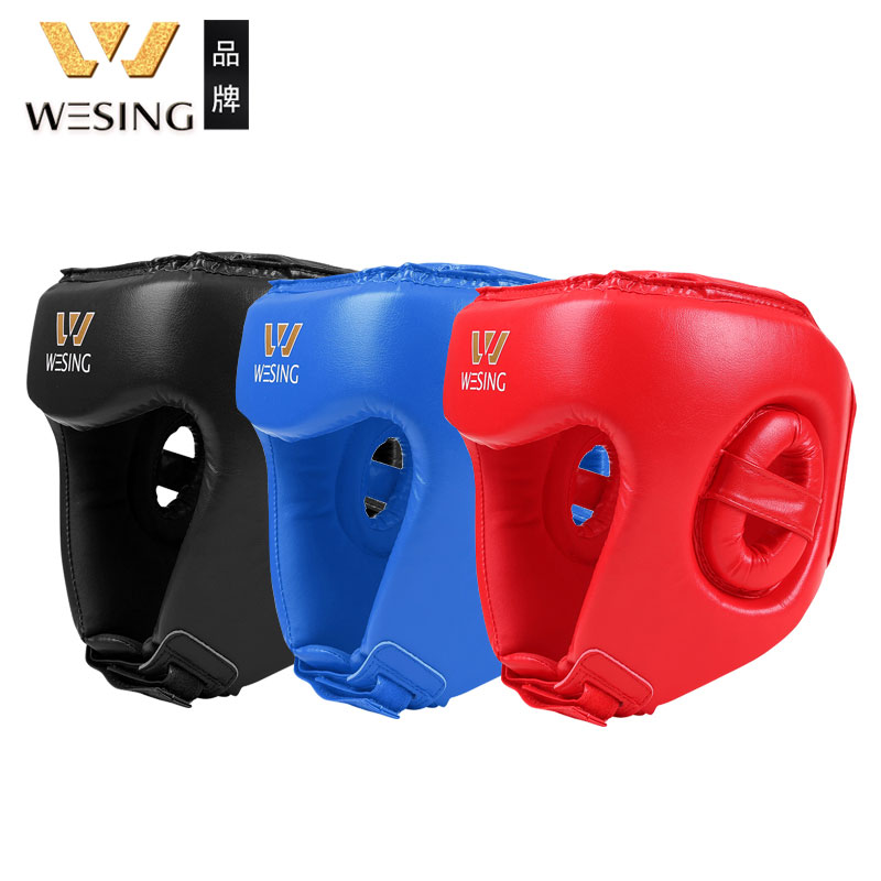 9th Mountain scattered Helmet Adult Children Boxing Protective Head Tai Fist Fight Protective Head Match Training Headgear-Taobao