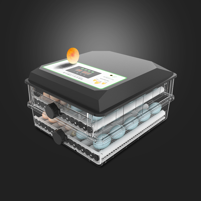 Hatchery Fully Automatic Intelligent Incubator Home Type Small Incubators Small Chicken Duck Quail Hatching Box Ovalization Machine