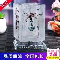 Хрустальные ручки индивидуальные подарки на День учителя Отправить ведущие женщины -учительские практические творческие одноклассники Общество Общества памятных подарков