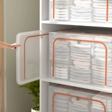 Вместительный и большой ящик для хранения, прозрачная водонепроницаемая игрушка, складная система хранения, коробка для хранения