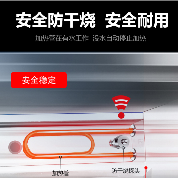 Commercial Ultrasonic Dishwasher for Catering, Fully Automatic, Small Hotel, Cafeteria, Restaurant Dishwasher, Stainless Steel