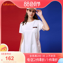 LAFUMA France LFUMA summer outdoor breathable fashion loose T-shirt short sleeve collar LFTS0BS95