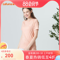 LAFUMA YEFT Outdoor Summer Fast Dry Sports Casual Roll-collar Top Short Sleeve T-shirts LFTS1BS32