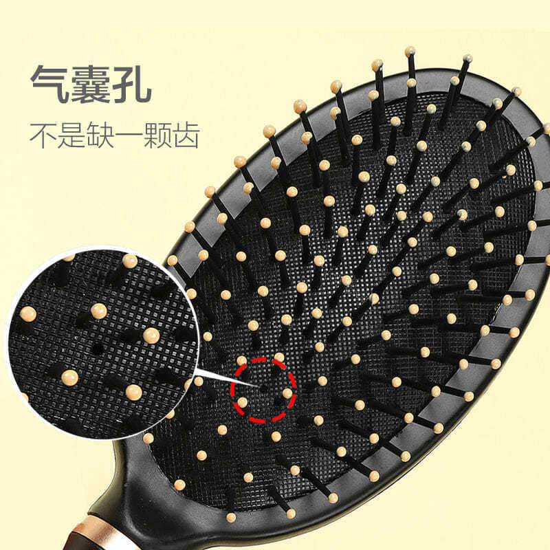 Comb comb type cylindrical comb hair comb hair comb roller housemassage male and female air bag cute sculpture