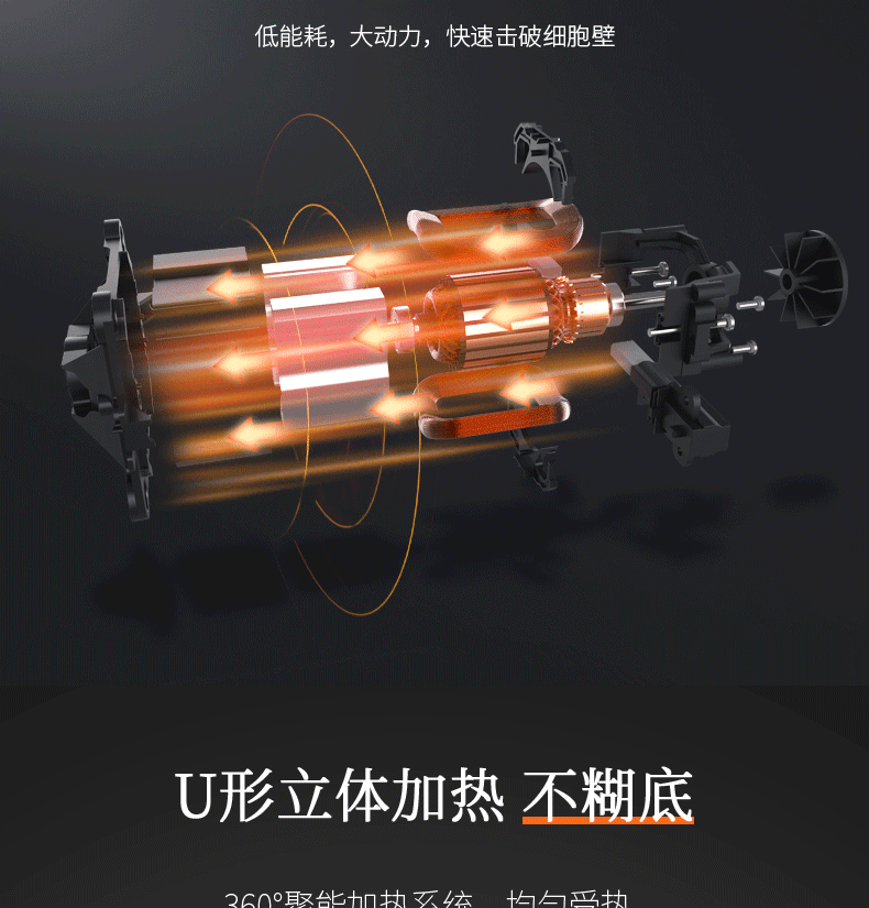九阳 全自动智能破壁料理机 一机多用 图8