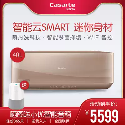 Casarte 40-liter household small speed heat increase capacity smart electric water heater energy-saving CEH-40LPLS5(U1) gold