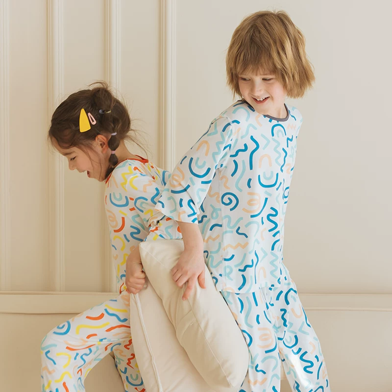 Summer thin children's pijama for boys