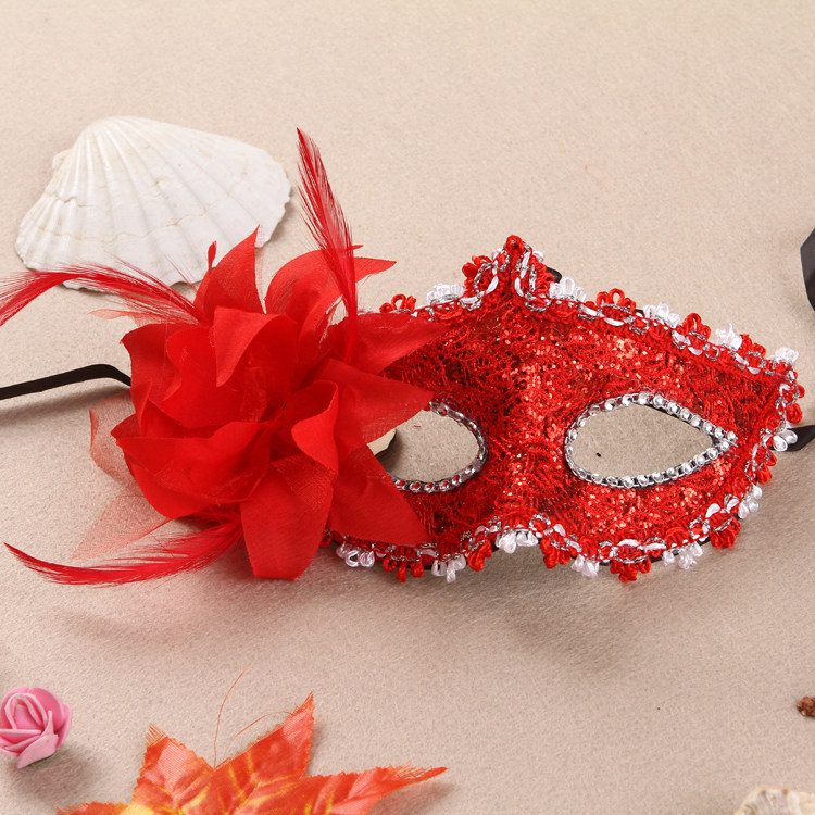 Italian Venetian mask upscale Water Diamond Dragon TatXX_ENCODE_CASE_CAPS_LOCK_Off Mask Female Thyme Princess Side Gavan Mask