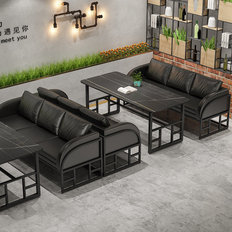 Industrial Wind Bar Clear Bar Café Cassetto Sofa West Restaurant Small Tavern Music Dining Bar Table And Chairs Business Mix