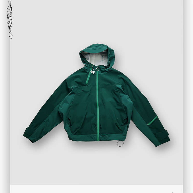 【Xiangwu】Dalong Mountain Series Outdoor Hardshell Jacket! Celebrity Style Unisex Travel Loose-Fit Fully Taped Jacket