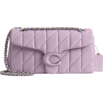 (Chinese Valentines Day Gift) COACH Womens Diamond Quilted TABBY No. 26 Shoulder Bag Crossbody Bag