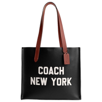 COACH Mens COACH Pattern RELAY No. 34 Tote Bag Large Capacity