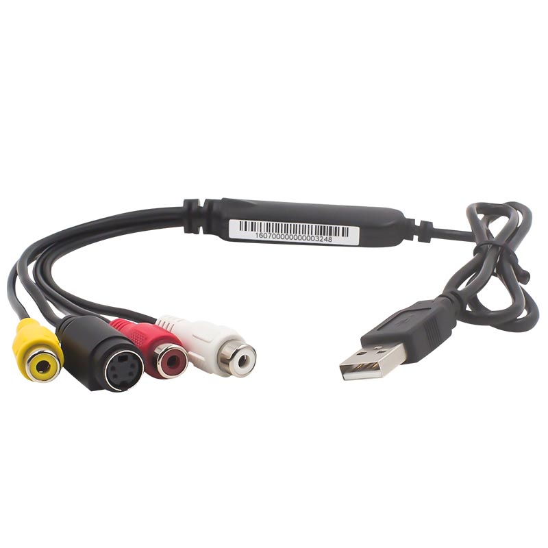 Tianchuang Hengda T U652 external USB2 0 standard definition AV input analog cvbs audio and video video capture card box