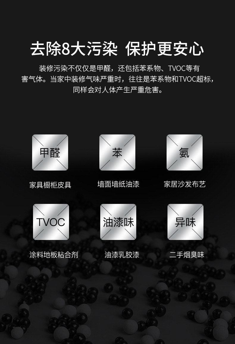 天猫超市 绿之源 白加黑纳米矿晶 4kg 除味除甲醛 图5