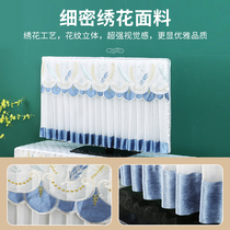 TV cover cover dust cover cover cloth lace Simple modern 55 inches 65 inches 2021 new hanging type