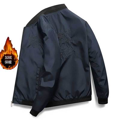 【ins】爆款SM加绒棒球服夹克休闲外套