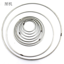 2 8mm Round iron ring Size iron ring Iron ring Iron strip DIY handmade creative material iron circle accessories