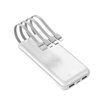 Wireless Charging Treasure Slim Fit 20000 mAh Bring Your Own Line Applicable to Huawei Apple Private Xiaomi Mini Quick Charge Cute Super Cute Womans Oversize Large Capacity