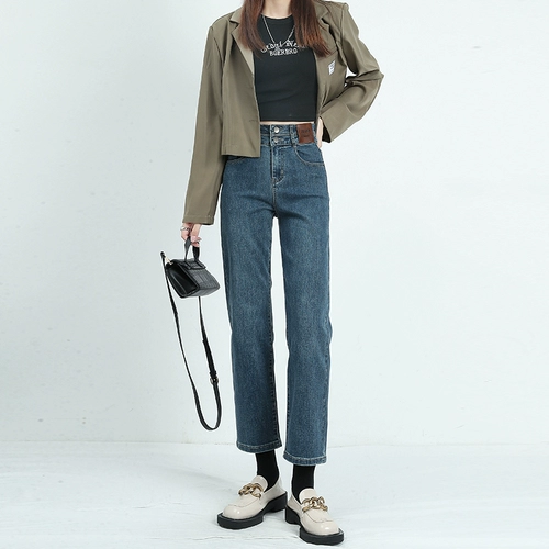 Ретро бархатные прямые свободные джинсы, летние штаны, оверсайз, подходит для подростков, по фигуре