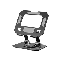 (rotation à 360°) support de tablette en acier au carbone support de tablette de bureau support de refroidissement rotatif pliable en métal support de téléphone portable streaming en direct support dipad support paresseux portable 1307