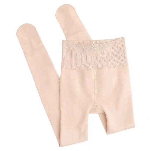 Демисезонный утепленный утягивающий пояс на талию, белье для коррекции формы бедер, удерживающие тепло колготки, комбинезон, высокая талия