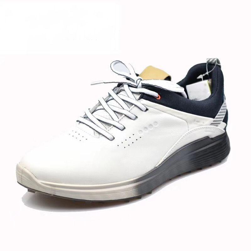 Danish withdrawal sports men's shoes spring casual wear with waterproof golf shoes men's anti-slip running shoes GOLF nail-free shoes