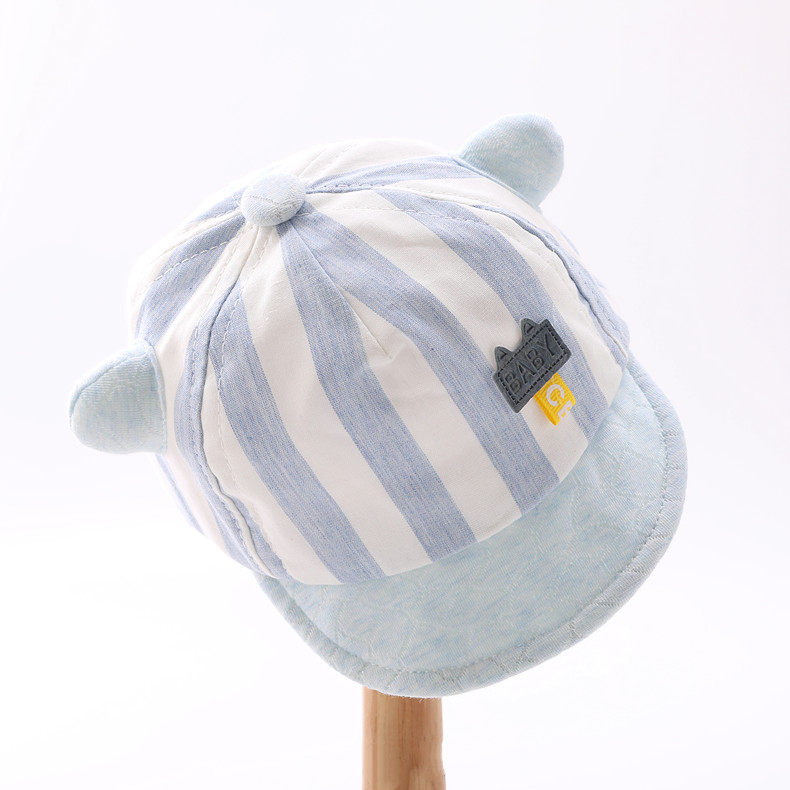 Baby hat summer thin 0-3-6 months pure cotton cute spring and autumn young children male baby newborn cap