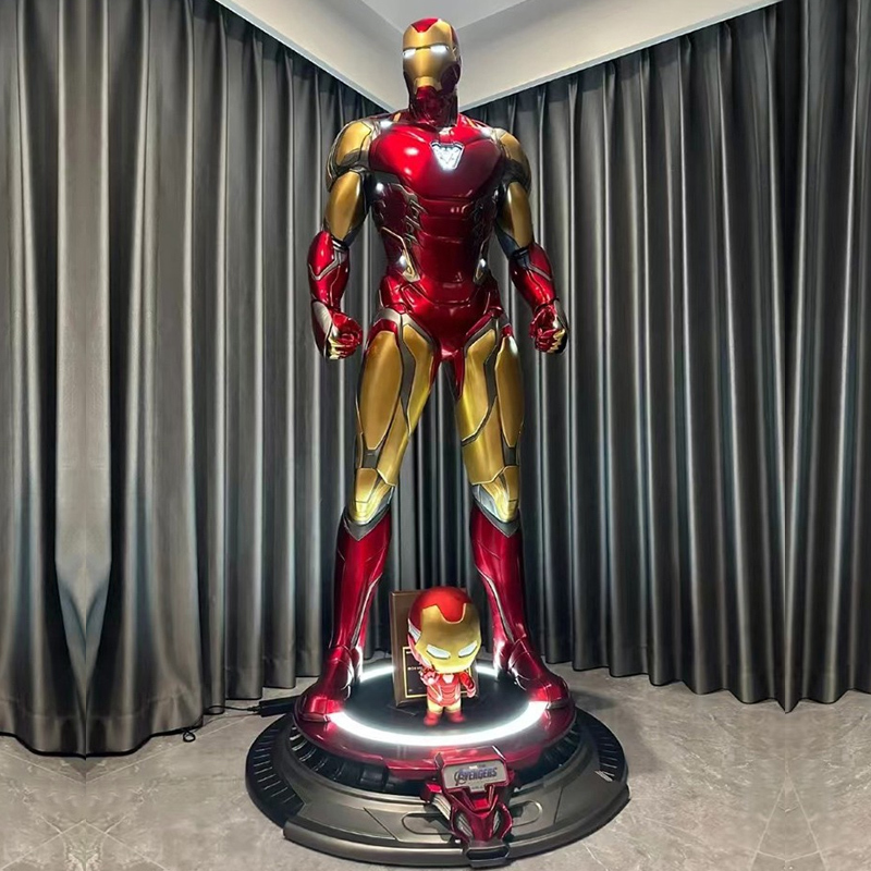 Marvel Iron Man Mk85 Full Body 1:1 Model Sculpture Living Room Decoration Hotel Cinema Mk50 Large Ornament Marvel Iron Man Mk85 Full Body 1:1 Model Sculpture Living Room Decoration Hotel Cinema Mk50 Large Ornament