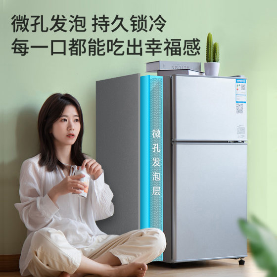 First-class energy-efficient small refrigerator household small dormitory rental room small apartment office mini single energy-saving refrigerator