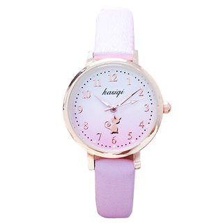 Светящиеся водонепроницаемые часы для детей, студентов и девочек с бесплатными подарками.